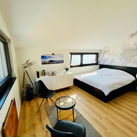 Chambre Double Privative Et Independante Lens Luaran gambar